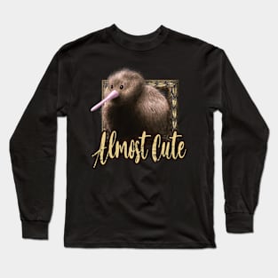 Ugly Kiwi Bird Hurt Feelings Long Sleeve T-Shirt
